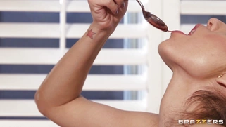 Yurizan Beltran having fun with his dick in the bathroom