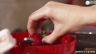 Yurizan Beltran having fun with his dick in the bathroom