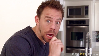 18 year old teen Ashley Adams is seducing her stepdad