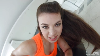 Jemma Valentine toys tight butthole of her friend Tiffany Doll