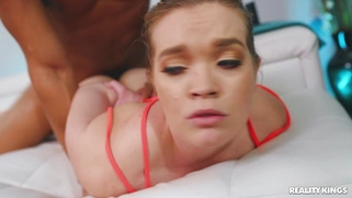 Katie Kush gets fucked by Ricky Johnson from behind