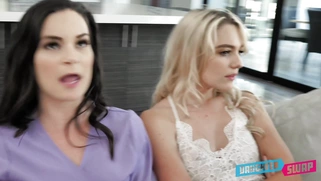 Kenna James and Jenna J Ross get [censored] by the guys in masks