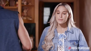 Abella Danger orally serves Scott Nails' cock