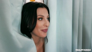 Busty Azul Hermosa gets her pussy railed by Scoot Nails