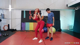 Jordi gor amazed by Nicolette Shea's delightful parts