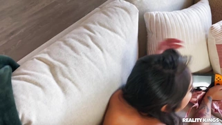 Avery Black enjoys getting her pussy drilled from behind