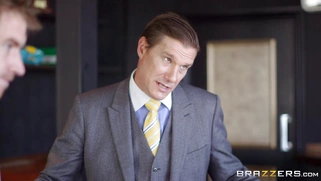 Alessa Savage teases a stranger and starts teasing Danny at the hotel reception