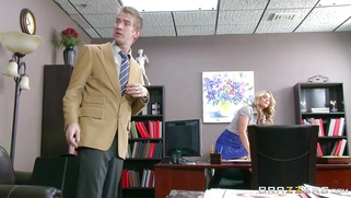 Alexis Monroe has Danny D worship and lick her feet