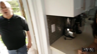 19yo Melody Foxx orally pleasures the lucky dick