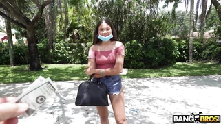 Michelle Anderson is getting picked up on the street