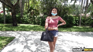 Michelle Anderson is getting picked up on the street