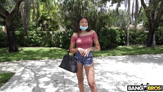 Michelle Anderson is getting picked up on the street