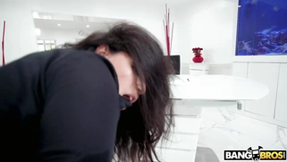 Big booty Gabriela Lopez gets fucked reverse cowgirl style