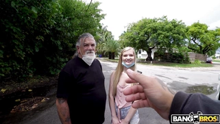 Harlow West is getting picked up on the street