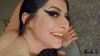 Kaitlyn Katsaros gets fucked doggystyle on the table