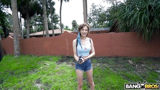 Tristan Summers is getting picked up outdoors