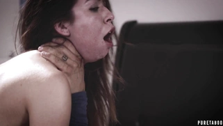 Melissa Moore shakes her ass on the hard cock