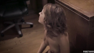 Adriana Chechik gets jizzload on her tongue