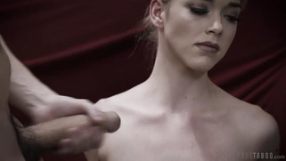 Anny Aurora gets cumshot on her chest after pussy fucking