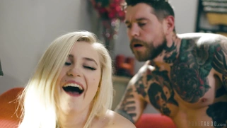 Carolina Sweets gets banged by the tattooed guy doggystyle