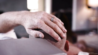 Scarlett Mae is sucking the cock