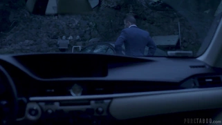 Blonde Christie Stevens gets banged like a bitch dog