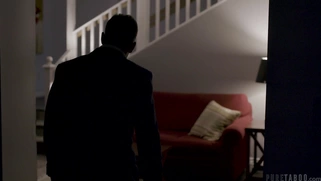 Blonde Christie Stevens gets banged like a bitch dog