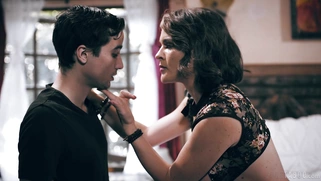 Busty mom Krissy Lynn loves getting her pussy licked