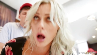 Brittany Bardot gets her ass and mouth fucked