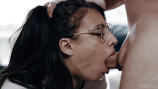 Gia Derza gives blow and rim jobs