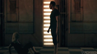 Busty Kenzie Taylor sat on the guy's face and got her pussy licked