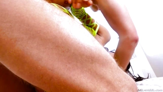 Anya Ivy took his white, well-oiled piston in her wet snatch