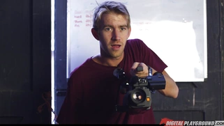 Crazy Doc assfucking busty Cathy Heaven on his time machine DeLorean