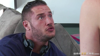 Busty blonde mom Alexis Fawx seducing Danny Mountain