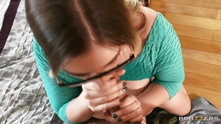 Codi Vore is sucking Xander Corvus' cock