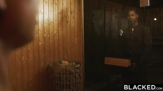 Romy Indy gets banged by the black dude outdoors