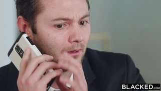 Naomi Swann gets all her holes fucked by the giant black dick