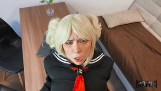 Sweetie Fox with the butt plug in her ass get pussy fucked in POV