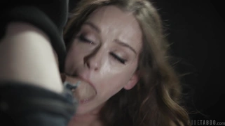 Lily Glee gets fucked by the man in mask doggystyle