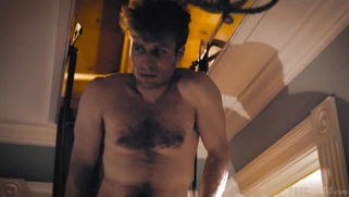 Blonde Lexi Lore guzzles Michael Vegas' cock