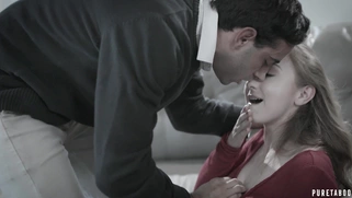 Gracie May Green guzzles Jake Adams' big cock