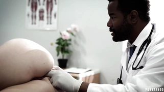 Maddy O'Reilly gets her pussy explored by Dr. Tyler Knight