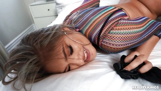 Teen Gizelle Blanco loves getting her pussy drilled doggystyle