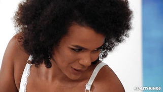 Alina Ali gives masterful blowjob to Johnny Love