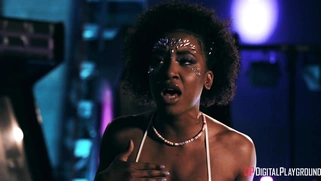 Karma Rx and Demi Sutra are kissing