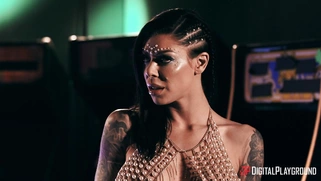 Karma Rx and Demi Sutra are kissing