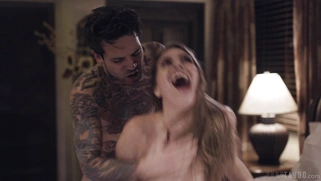 Jill Kassidy gets fucked in different positions by horny guys