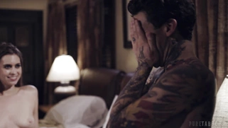 Jill Kassidy gets facialed by Small Hands and Steve Holmes