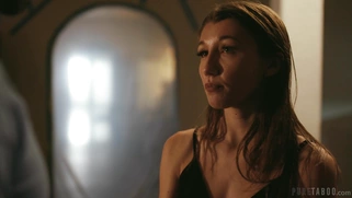 Maya Woulfe is sucking the cock