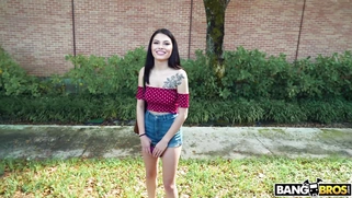 Reyna De La Cruz is getting picked up on the street